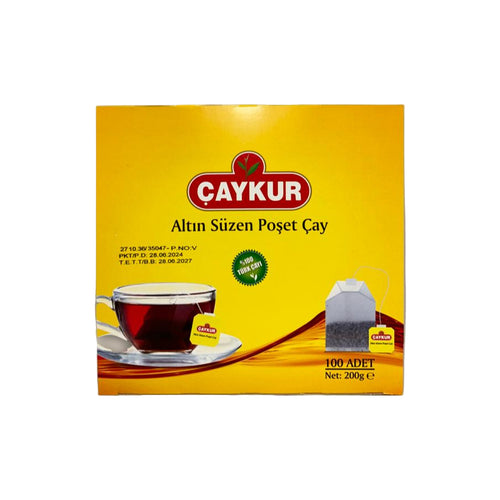 Çaykur Altın Süzen Glass Black Tea (100 PCS) 200 GR - Orontes Grocery