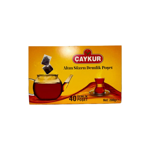 Çaykur Altın Süzen Teapot Black Tea (40 PCS) 200 GR - Orontes Grocery