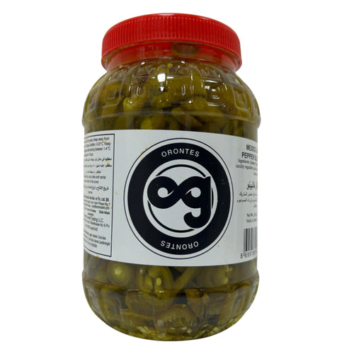 Orontes Grocery Mexico Jalapeno Pepper Sliced Pickle 1500G - Orontes Grocery