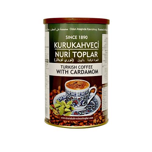 Nuri Toplar Turkish Coffee with Cardamom - Kakuleli Türk kahvesi 250g - Orontes Grocery