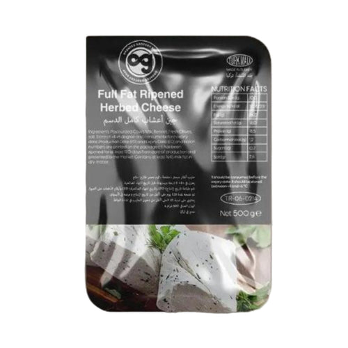 Orontes Grocery Herby White Cheese - 250g - Orontes Grocery