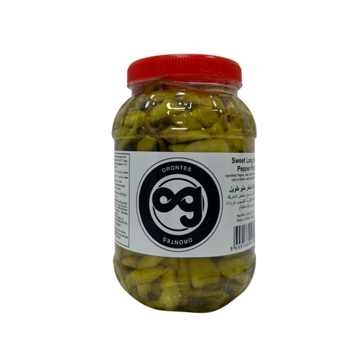 Orontes Grocery Sweet Long Yellow Peper Pickle 1500G - Orontes Grocery