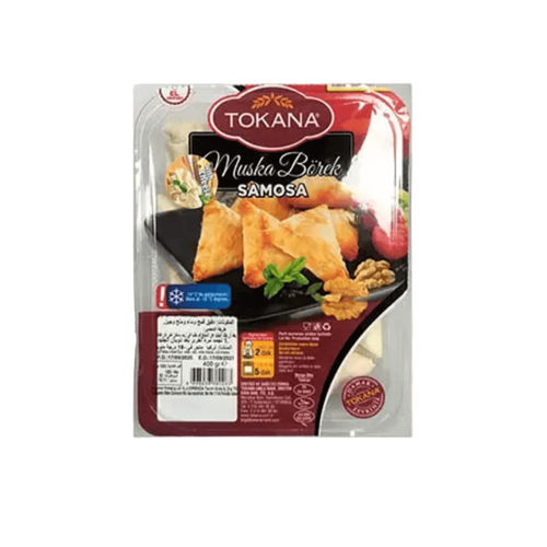 Tokana Triangular Pastry With Cheese - Peynirli Muska Böreği 400g - Orontes Grocery