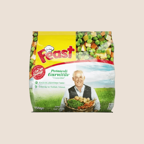 Feast Frozen Mixed Vegetables - Karışık Sebzeler - Orontes Grocery