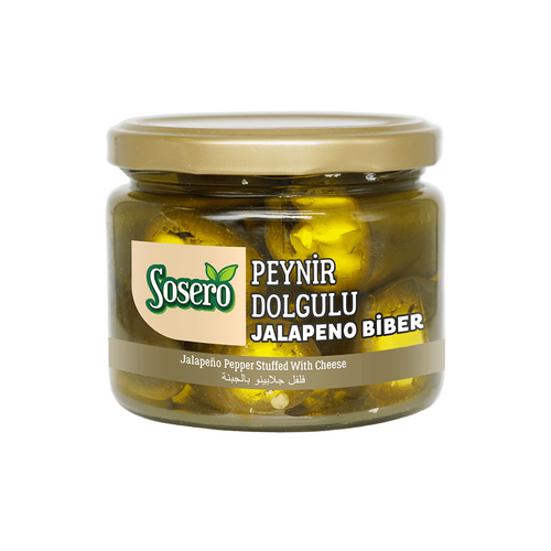 Sosero Stuffed Cheese Jalapeno - Peynir Dolgulu Jalapeno Biber - Orontes Grocery