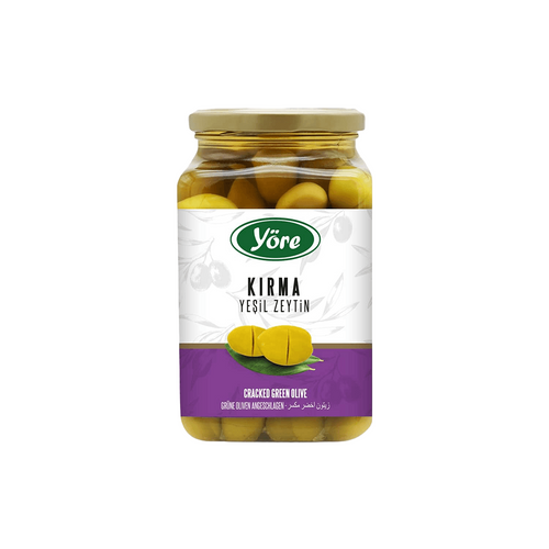 Yöre Cracked Green Olive - Kırma Yeşil Zeytin - Orontes Grocery