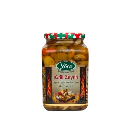 Yöre Grilled Green Olives - Izgara Zeytin 550g - Orontes Grocery