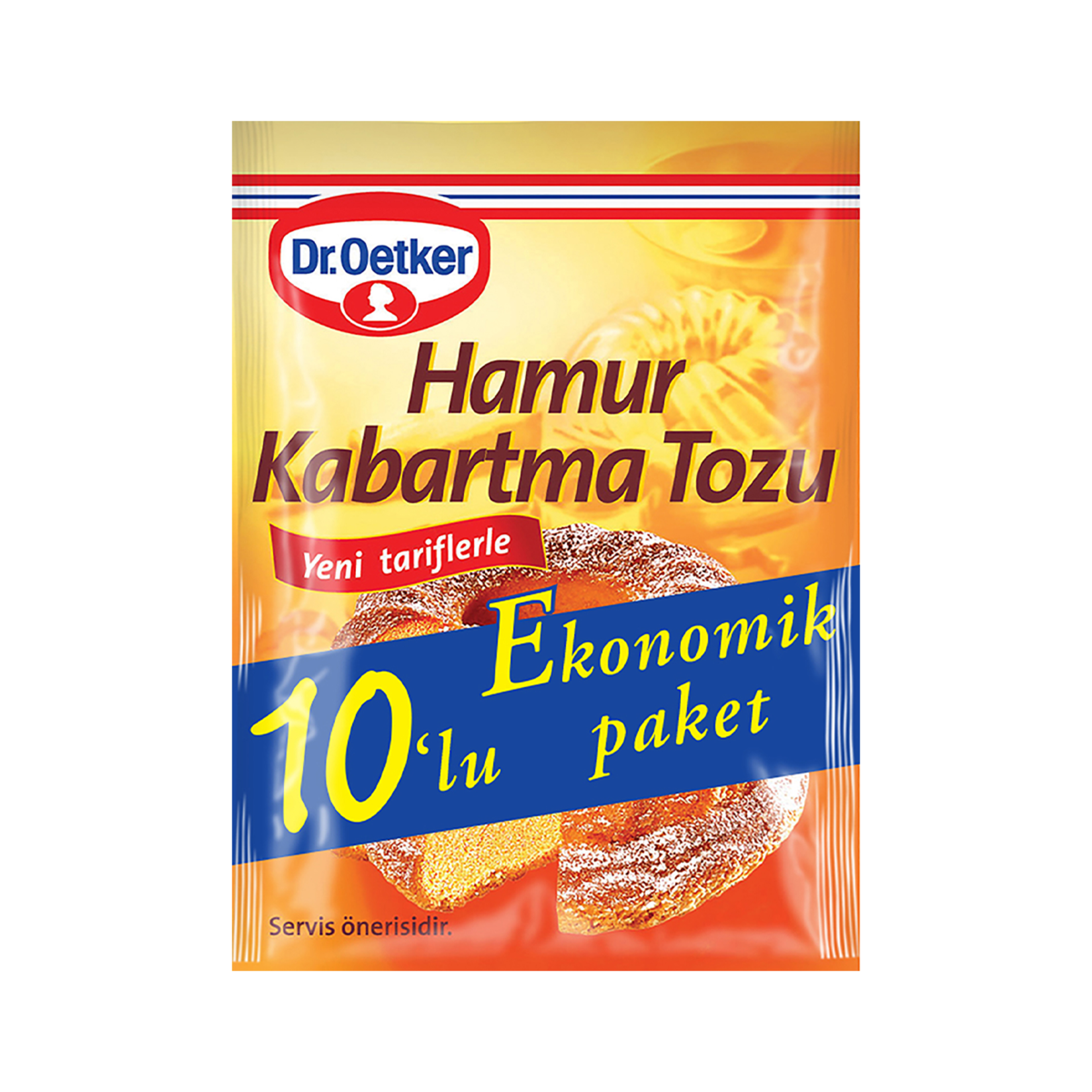 Dr. Oetker Hamur Kabartma Tozu 10'lu 100g × 90 - Orontes Grocery 