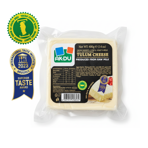 AK-DU Bergama Aged Tulum Cheese Sheep 400g - Orontes Grocery 