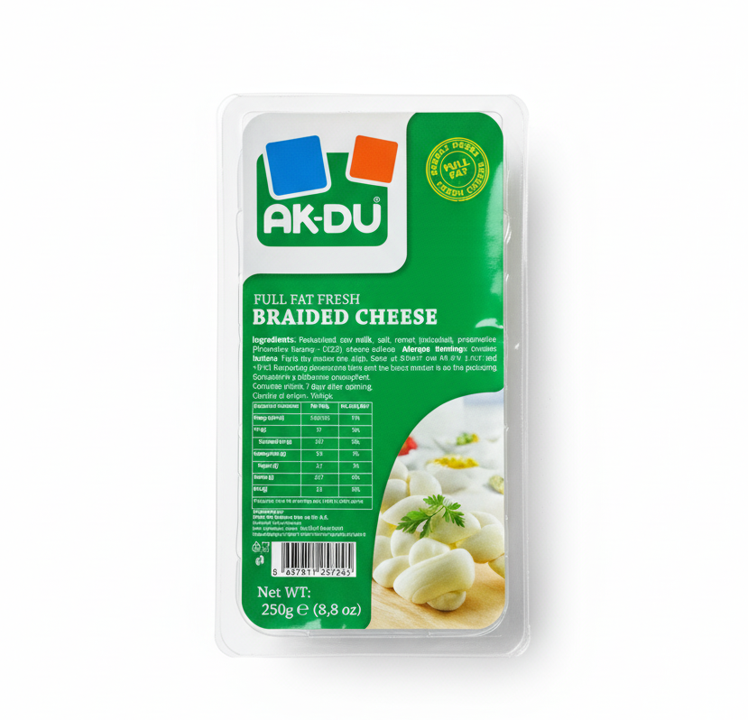 AK-DU Breaded / Knitted cheese 250g - Orontes Grocery 