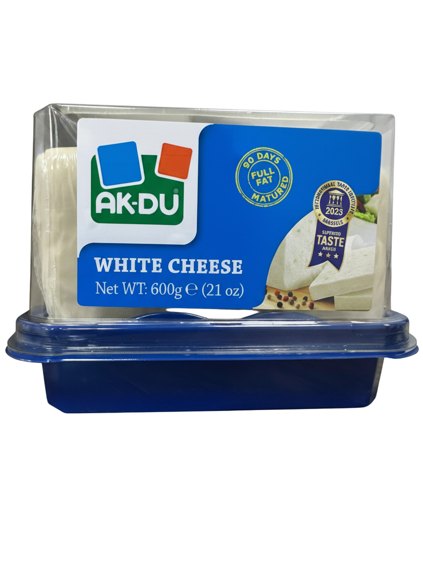 AK-DU Full Fat White Cheese Cow 600g - Orontes Grocery 