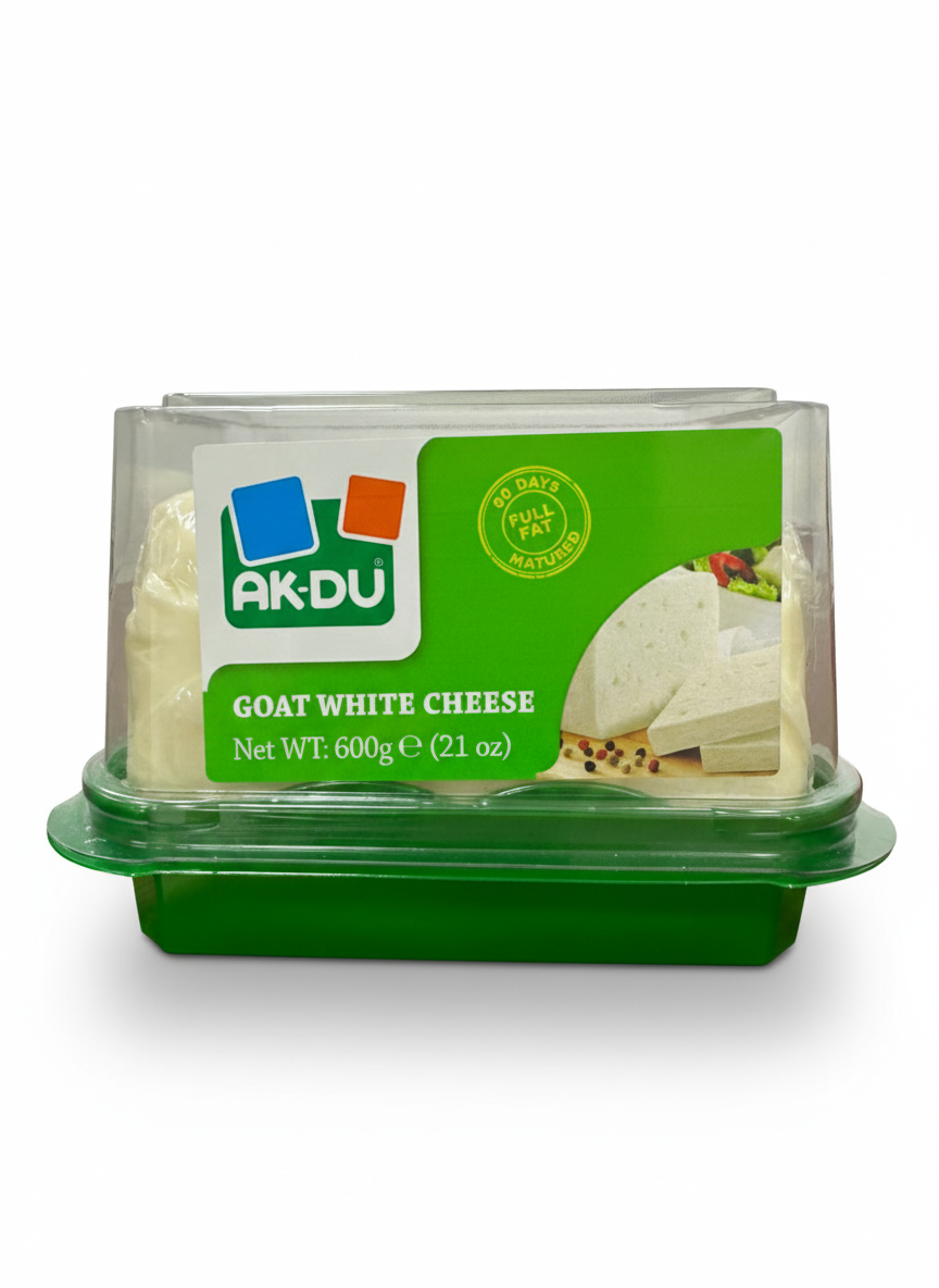AK-DU full fat white cheese goat 600g - Orontes Grocery