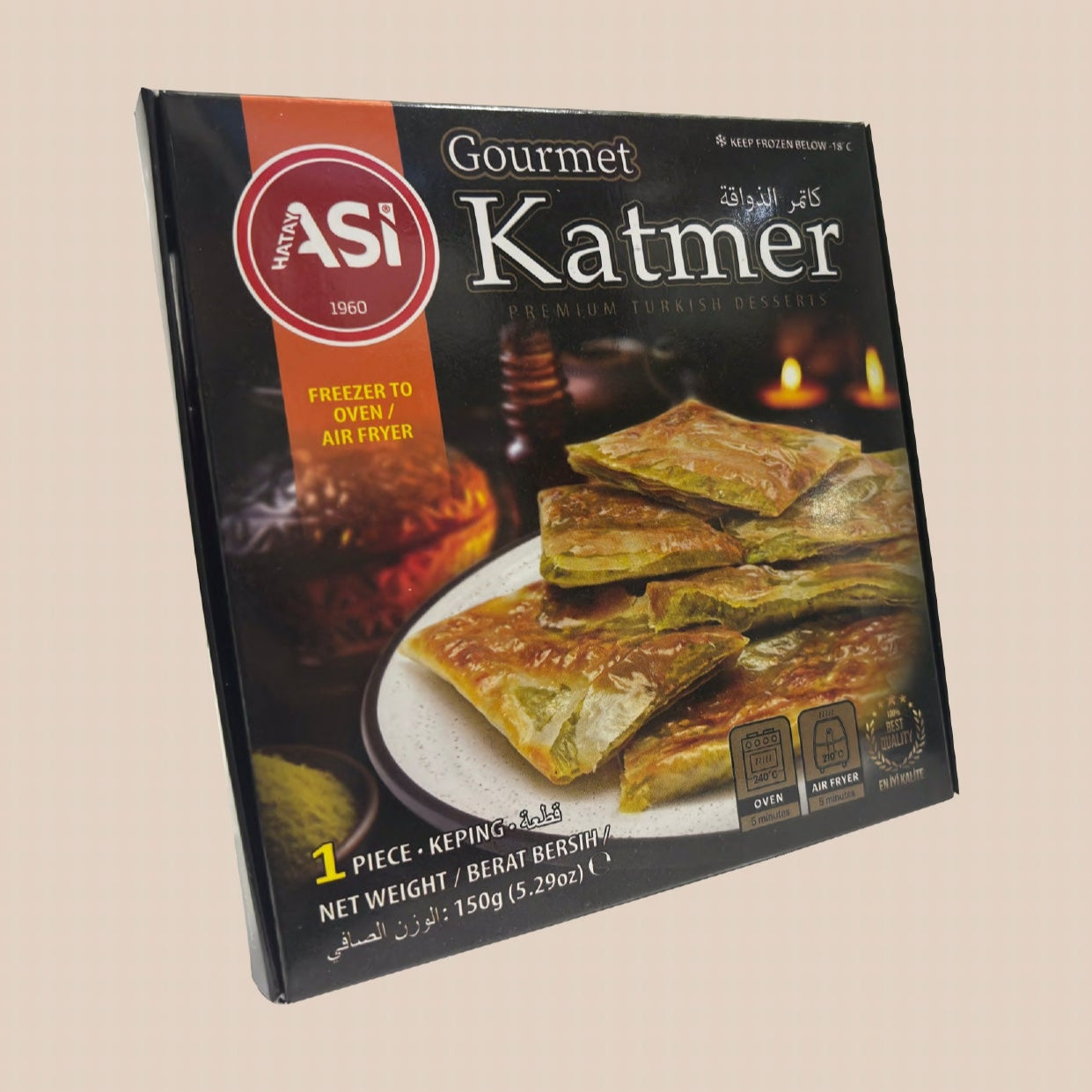 Asi Künefe Gourmet Katmer with Pistachio 150g - Orontes Grocery 