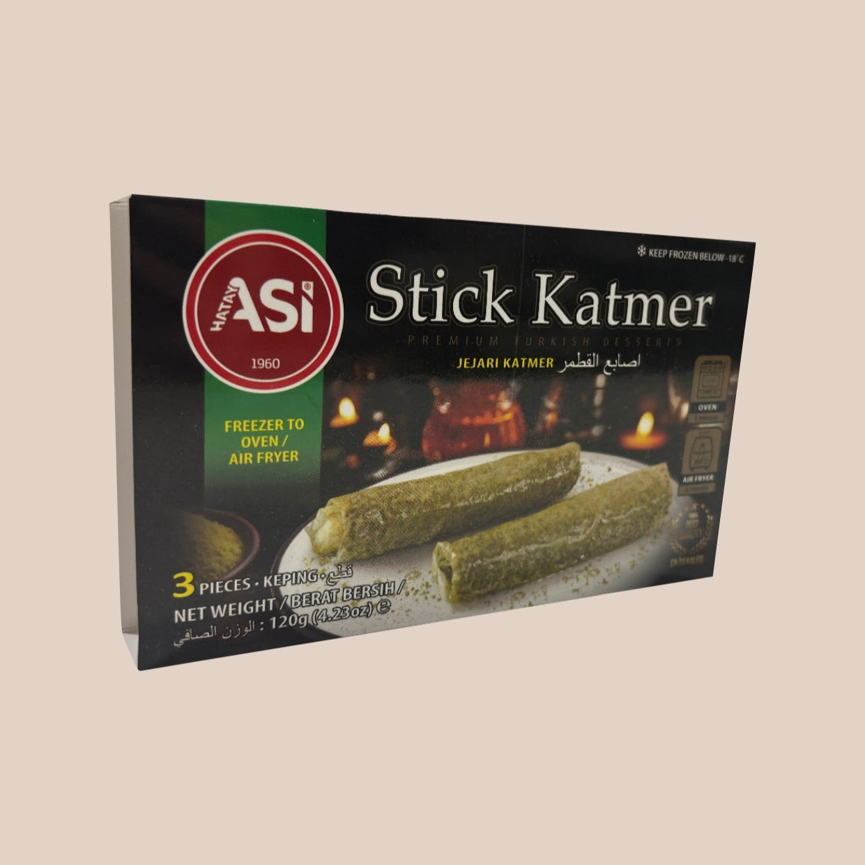 Asi Künefe Stick Katmer 3Pcs 120g - Orontes Grocery 