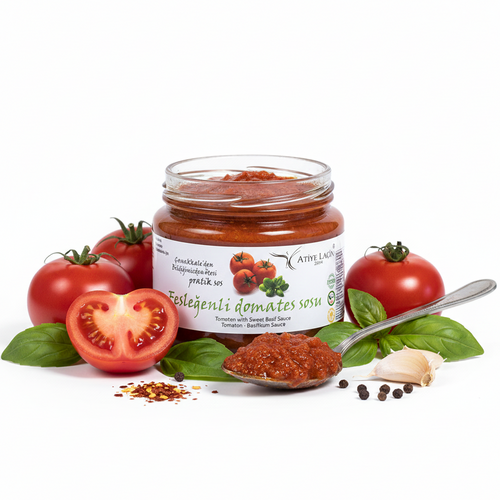 Atiye Laçin Basil Tomato Sauce 300g - Orontes Grocery 