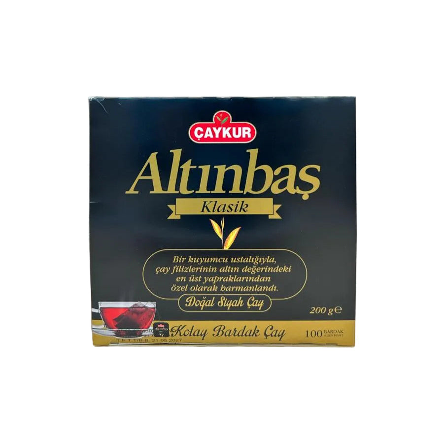 Çaykur Altınbaş Süzen Glass Black Tea (100 PCS) 200 GR - Orontes Grocery