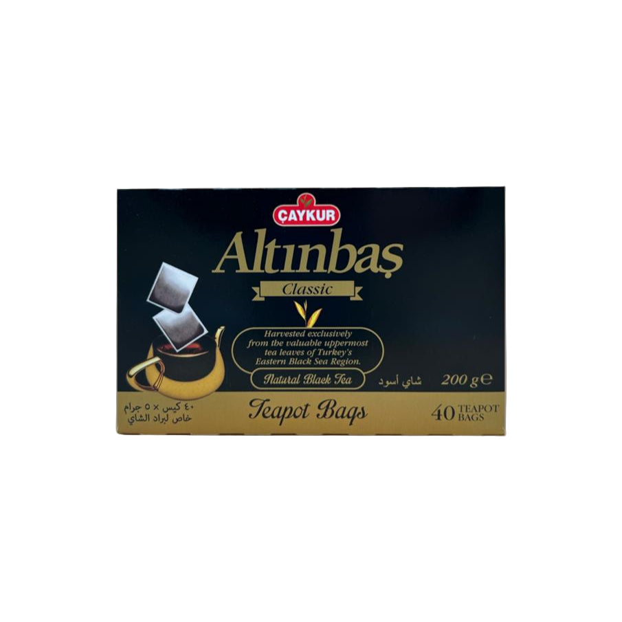 Çaykur Altınbaş Süzen Teapot Black Tea (40 PCS) 200 GR - Orontes Grocery