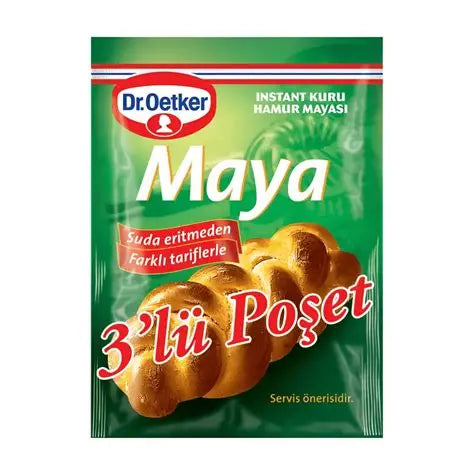 Dr.Oetker Instant Maya 3’lü 30g × 180 - Orontes Grocery 