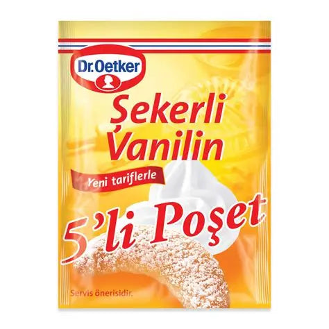 Dr.Oetker Şekerli Vanilin 10’lu 50g × 90 - Orontes Grocery 
