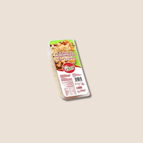 Eker Shredded Mozzarella - 200g - Orontes Grocery