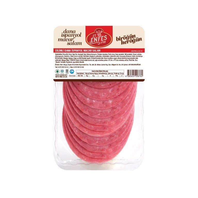 ET ENFES Hungarian Salami 100 g - Orontes Grocery