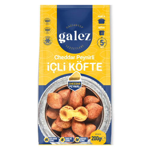 GALEZ Mini Kibbeh with Cheddar Cheese 200g - Orontes Grocery 