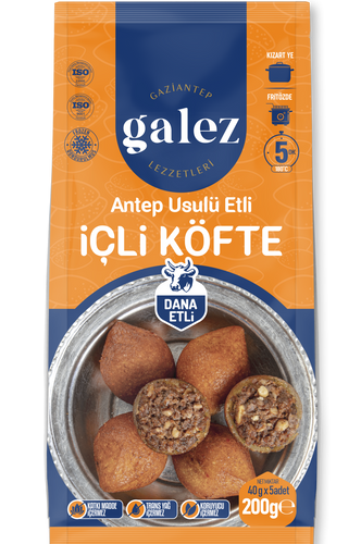 GALEZ Mini Kibbeh with Minced Lamb Meat 200g - Orontes Grocery 