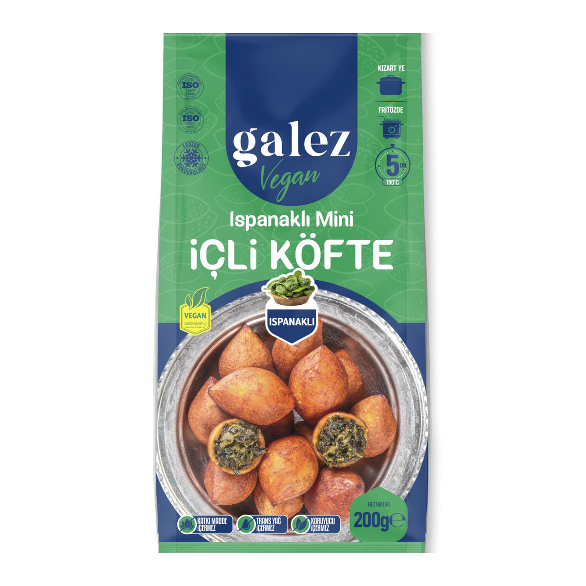 GALEZ Mini Kibbeh with Spinach 200g - Orontes Grocery
