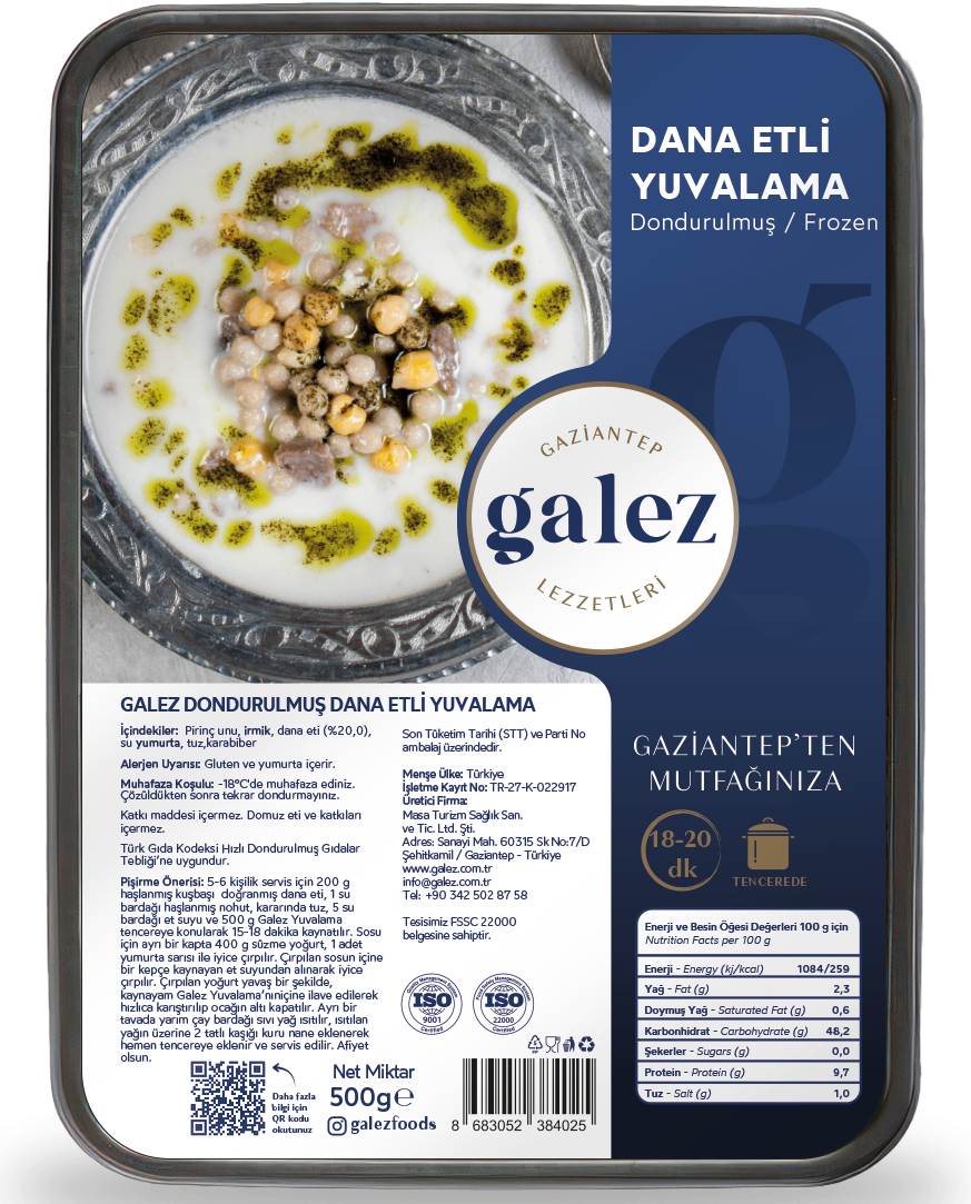 GALEZ Yuvalama with Chickpeas and Meat 300g - Orontes Grocery