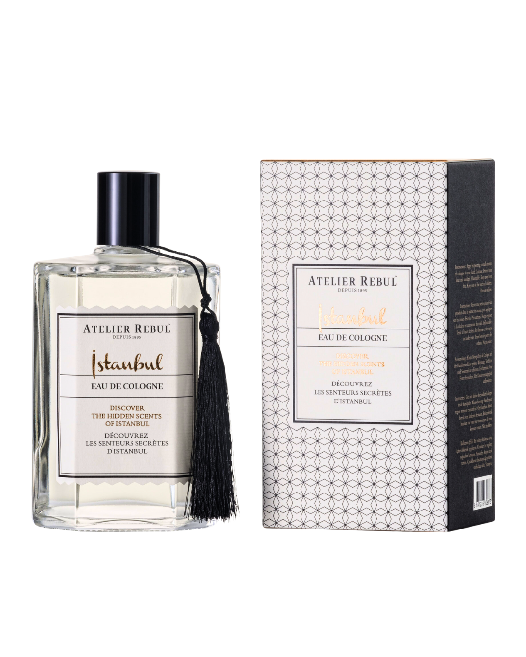 Atelier Rebul Depuis 1895 Istanbul Eau de Cologne 250ml – Imported from Turkey - Orontes Grocery