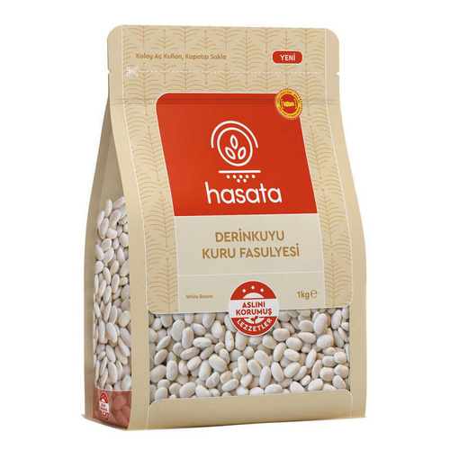 Hasata Derinkuyu White Beans 1 KG - Orontes Grocery 