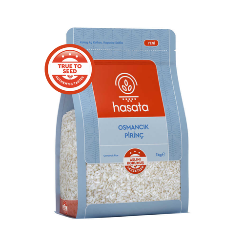 Hasata Osmancik Rice 1kg Zip Bag - Orontes Grocery 