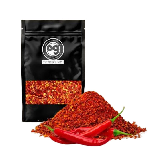 Orontes Grocery Hot Pepper Flakes - Acı Pul Biber 150g - Orontes Grocery