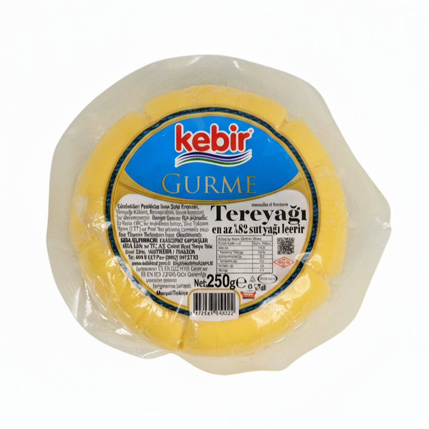Kebir Gourmet Unsalted Butter 250 GR - Orontes Grocery 