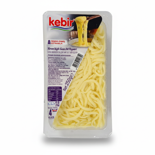 Kebir Grated Trabzon Kuyamak (MIHLAMA) Cheese 250 GR - Orontes Grocery 