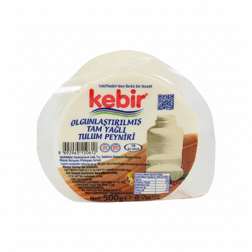 Kebir Trabzon Fatty Tulum Cheese 500 GR - Orontes Grocery 