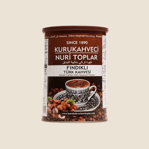 Kurukahveci Wood Roasted Turkish Coffee with Hazelnut - Fındıklı Türk Kahvesi 250g - Orontes Grocery 