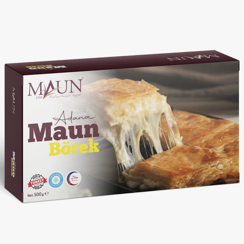 Maun Water Pastry Borek with Cheese Adana Style Baked 500g - Orontes Grocery 