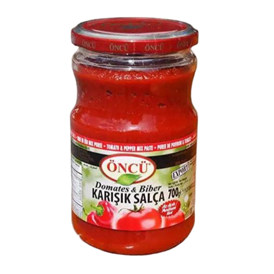 ÖNCÜ Tomato & Pepper Mix Paste - 700g - Orontes Grocery