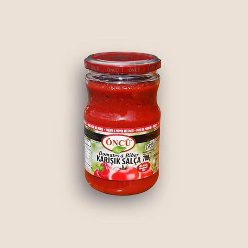 ÖNCÜ Tomato & Pepper Mix Paste - 700g - Orontes Grocery 