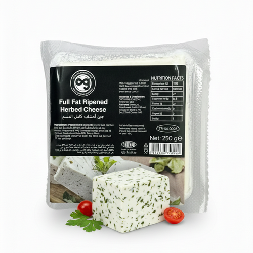 Orontes Grocery Herby White Cheese - 250g - Orontes Grocery 