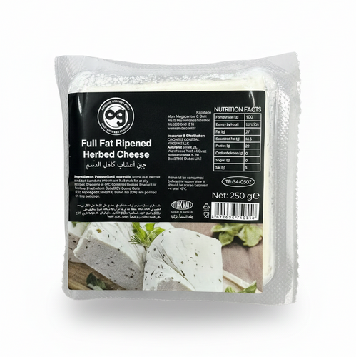 Orontes Grocery Herby White Cheese - 250g - Orontes Grocery 