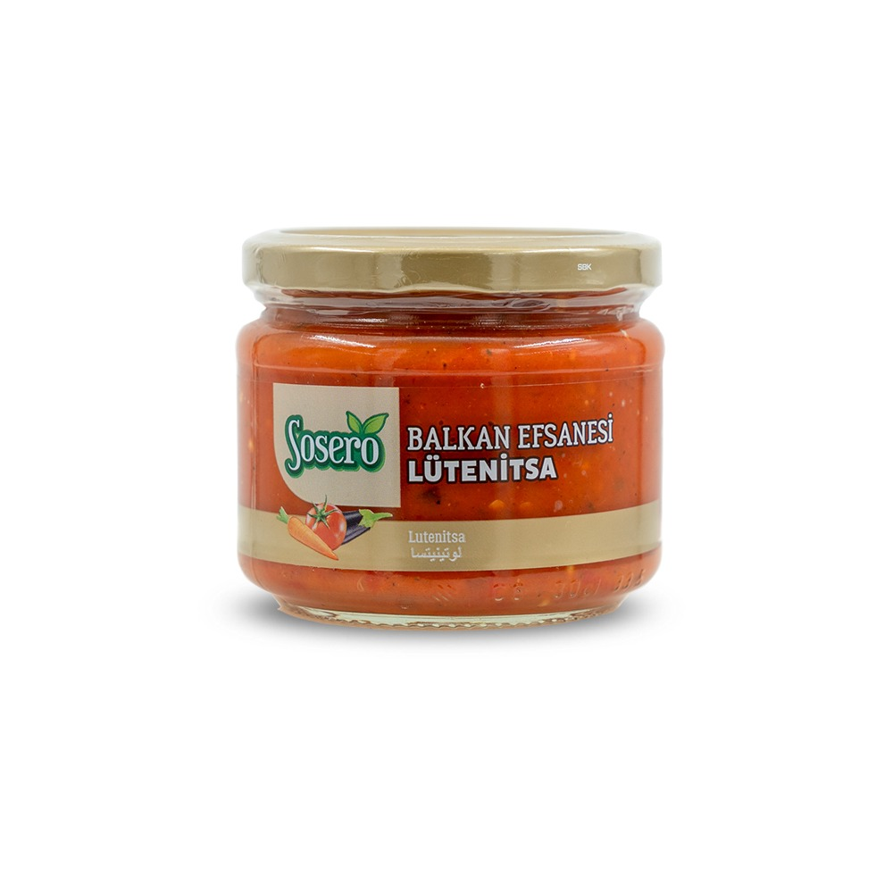 SOSERO lutenitsa balkan sauce spicy 300g - Orontes Grocery