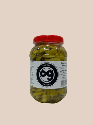 Orontes Grocery Sweet Long Yellow Peper Pickle 1500G - Orontes Grocery 