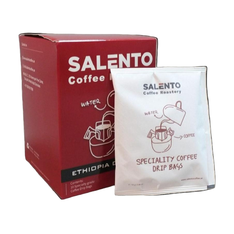 Salento Coffee Roastery – Ethiopia Drip Bag (Pack of 10) - Orontes Grocery 
