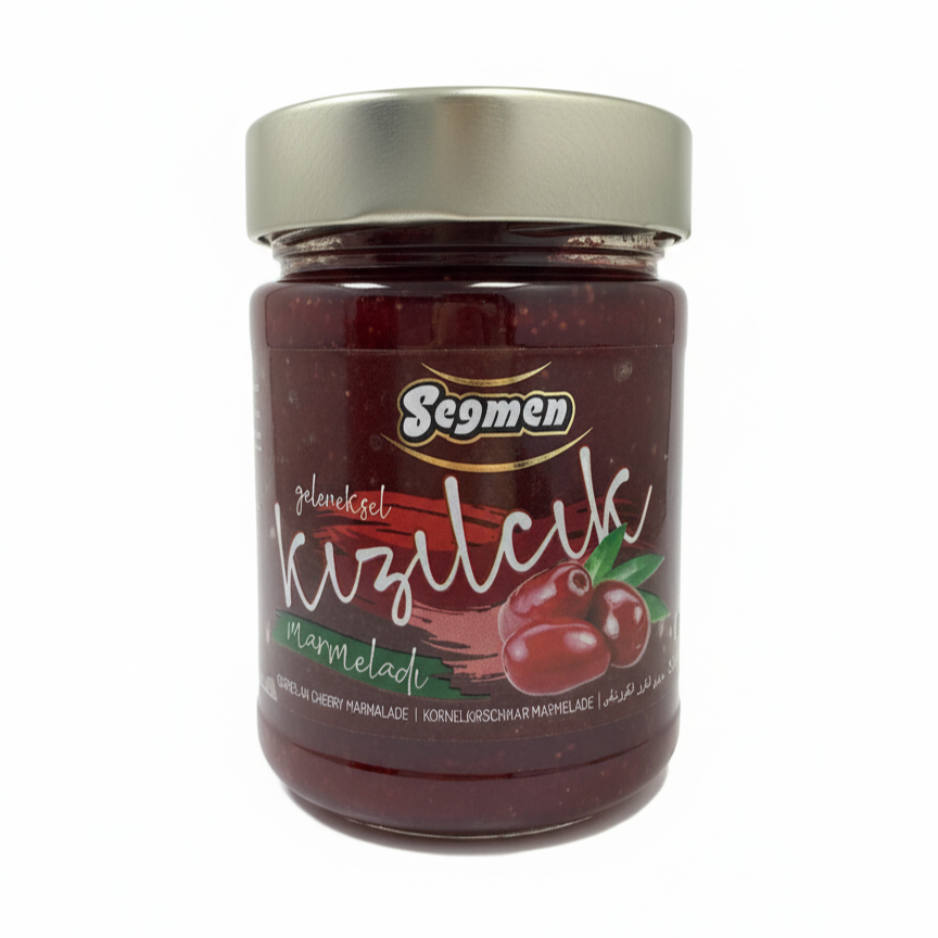 Seğmen Cornelian Cherry Marmalade 370g - Orontes Grocery 