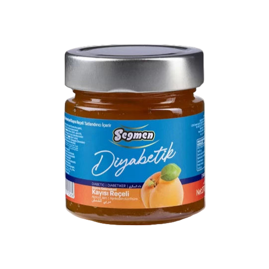 Seğmen Diabetic Apricot Jam Jar 270g - Orontes Grocery 