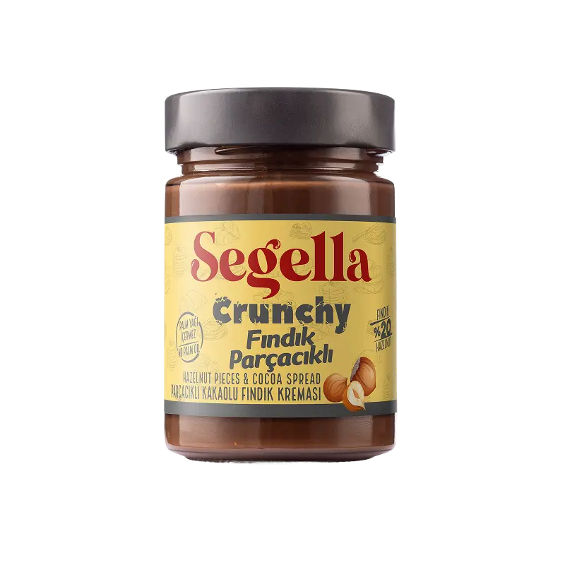 Seğmen Segella Hazelnut Pieces Cocoa Hazelnut Cream 350g - Orontes Grocery 