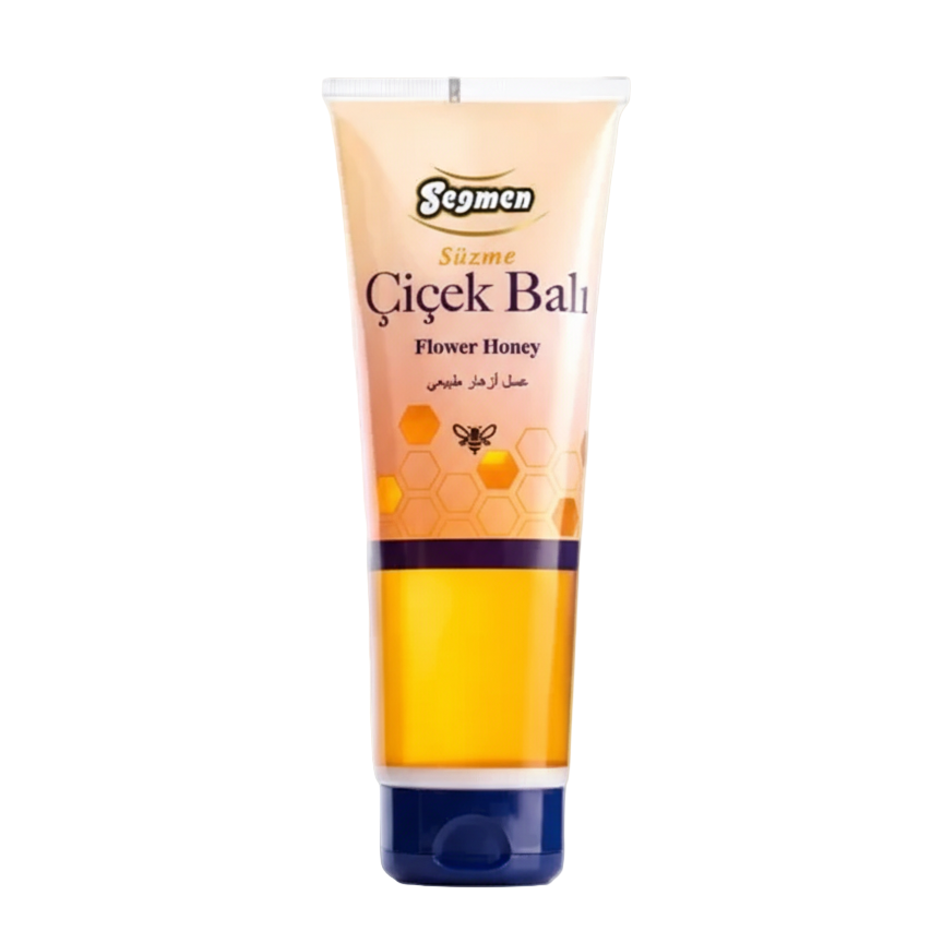 Seğmen Strained Flower Honey Tube 350g - Orontes Grocery 