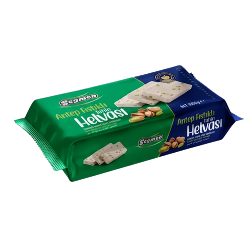 Seğmen Tahini Halva with Pistachio 1000g - Orontes Grocery 